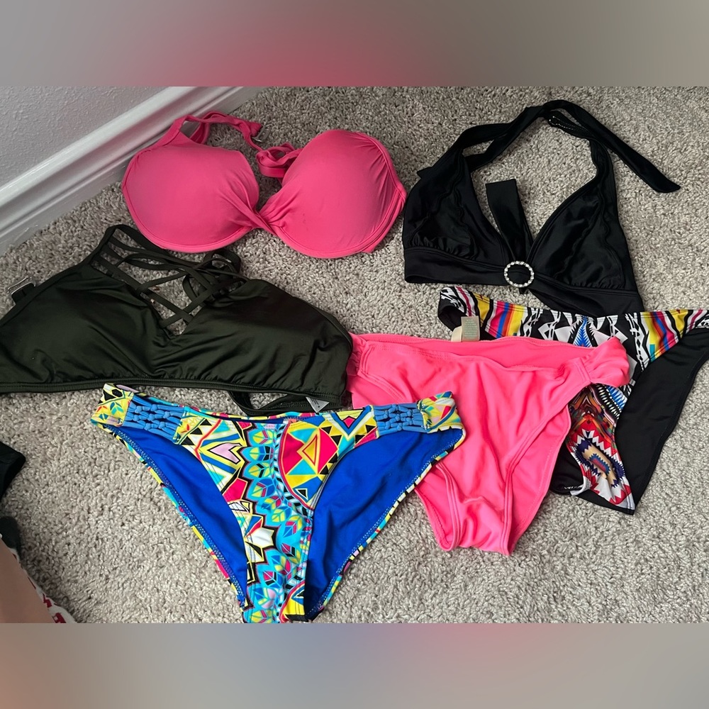Lot of Two Piece Swimsuits